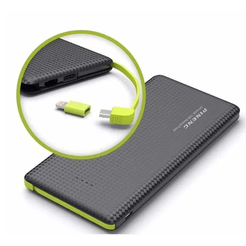 Pineng Power Bank 10.000mAh Carregador portátil para seu celular