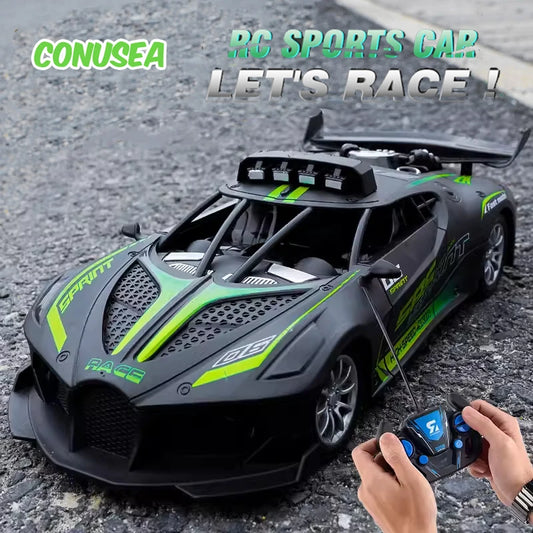 1/18 Rc Carro de Alta Velocidade Drift Carros Esportivos Veículo de Controle Remoto Carro de Corrida Esportiva Modelo de Brinquedo Brinquedos Infantis para Meninos Presentes de Aniversário