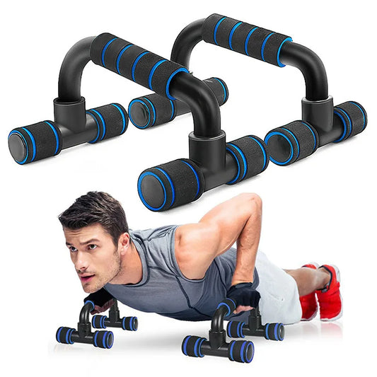 Barra de suporte antiderrapante em forma de H para exercícios em casa, suporte de força para academia, barras de flexão, exercícios para braços e peito, treinamento muscular