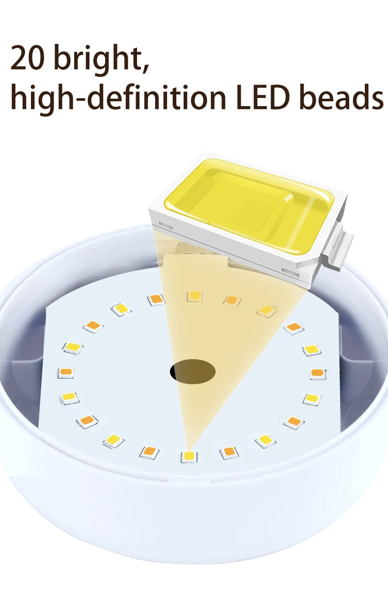 Lâmpada noturna LED Touch  com sensor de toque Lâmpada de mesa portátil Luz para crianças Presentes led