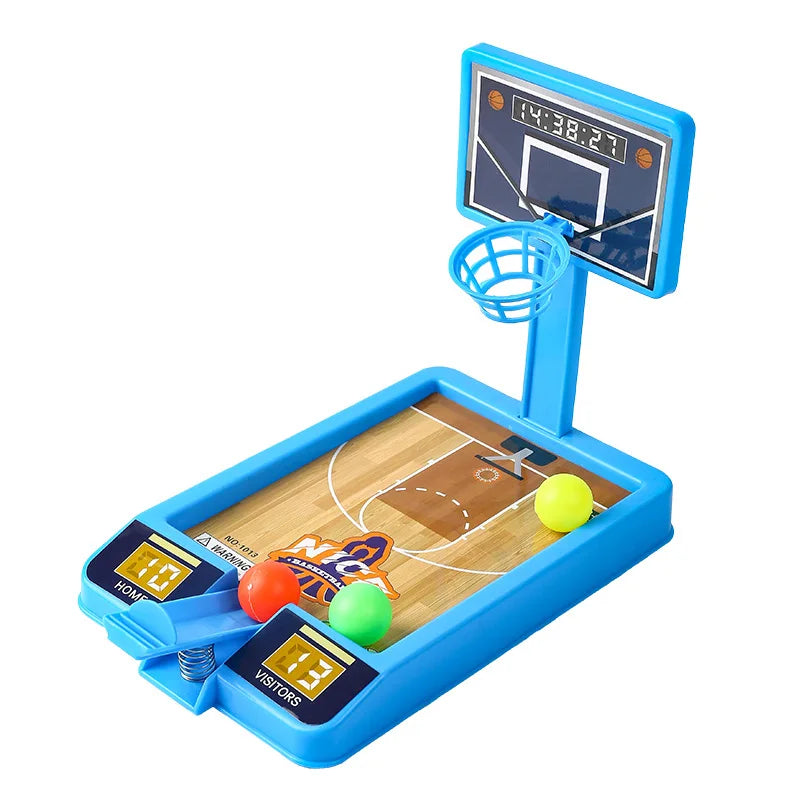 Nova máquina de jogo de tiro Mini Rack de basquete Máquina de tiro Interação pai-filho Crianças Lazer interno Brinquedo educacional