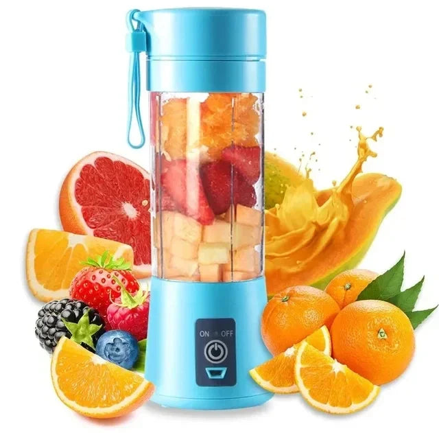 Mini espremedor elétrico com carregamento USB, liquidificador de cozinha para smoothies, milkshakes, espremedor automático de frutas, laranja e limão portátil